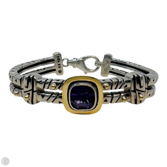 18K Gold & Sterling Silver Bracelet By John Atencio