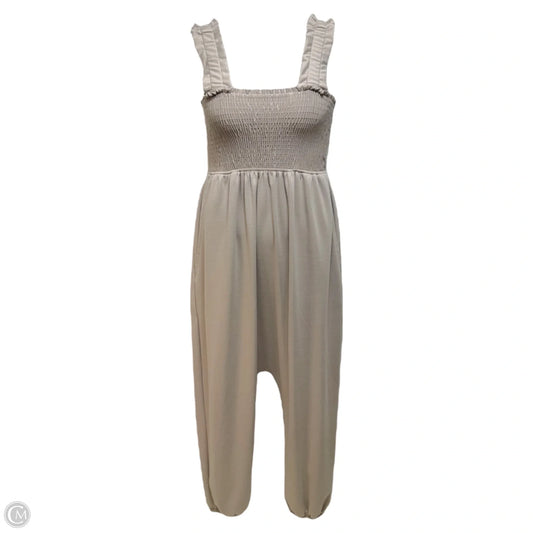 Willow Smocked Harem Jumpsuit By Three Bird Nest In Mauve, Size: M