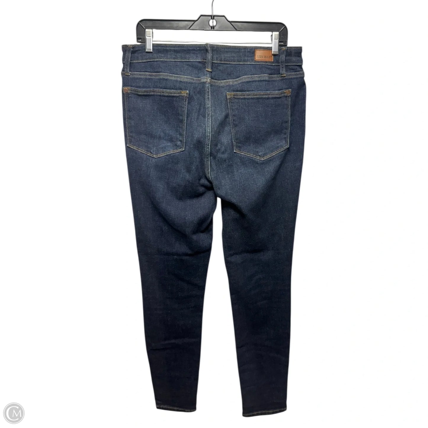 Jeans Skinny By Judy Blue In Blue Denim, Size: 12