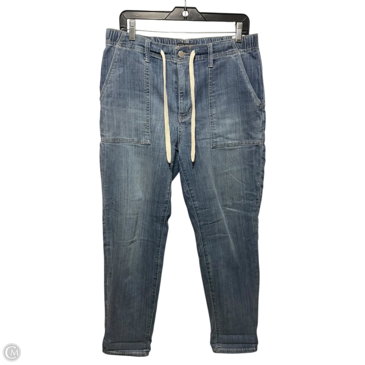 Jeans Skinny By Judy Blue In Blue Denim, Size: 10