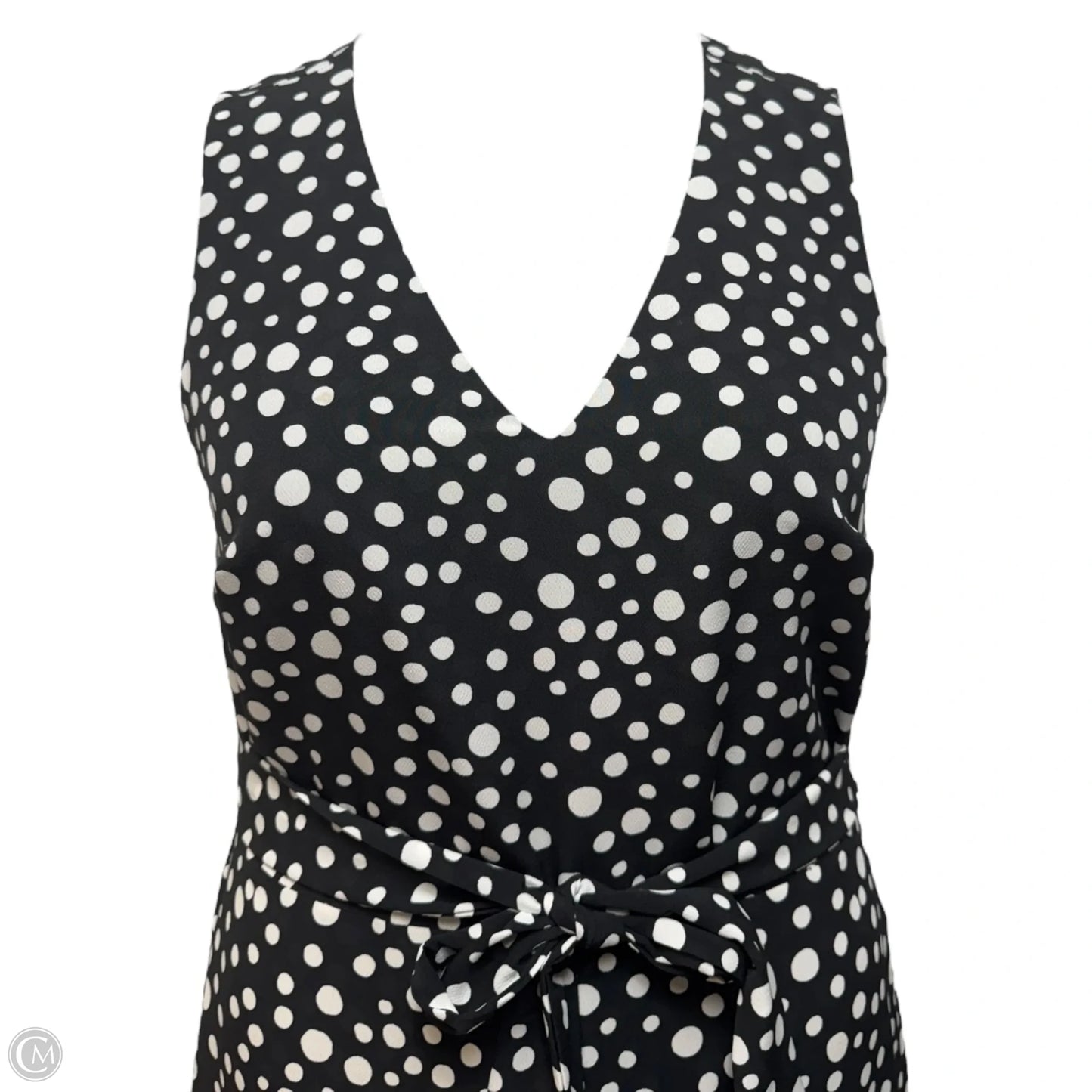 Jumpsuit By Karl Lagerfeld In Polkadot Pattern, Size: 8