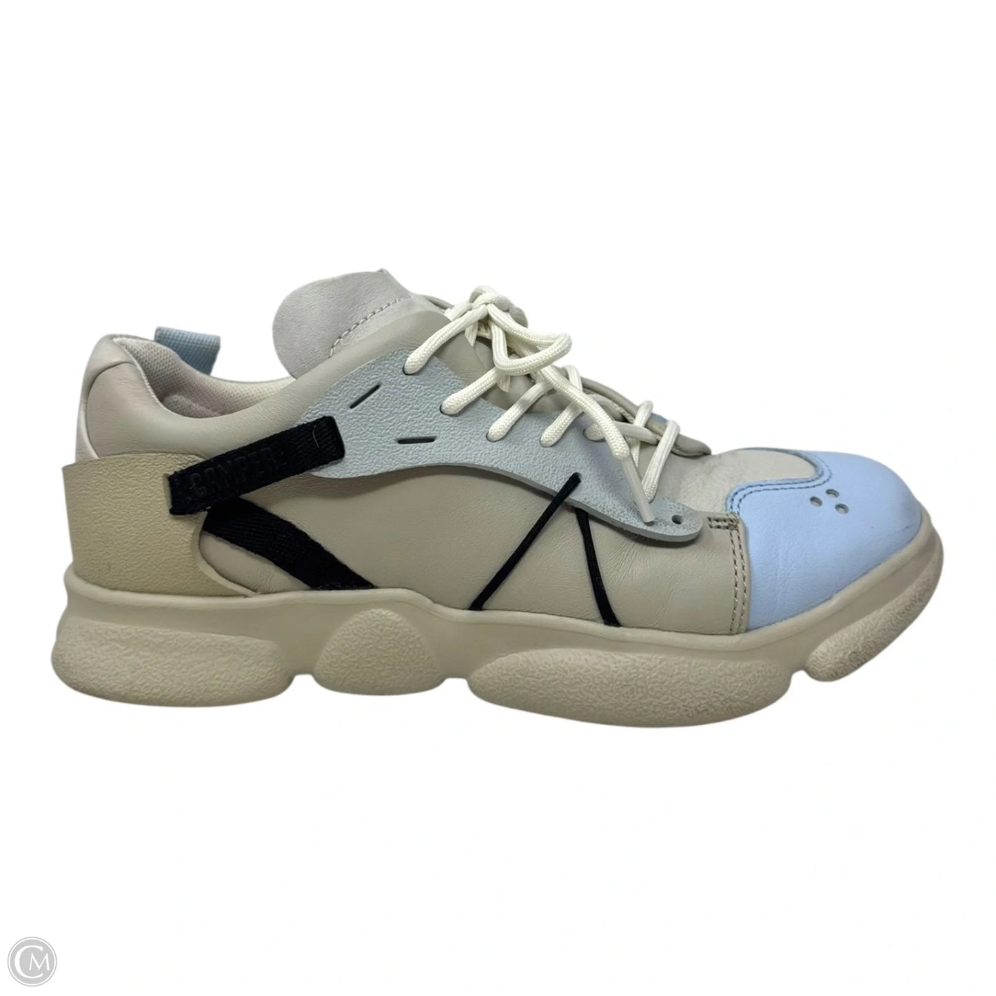 Karst Paneled Leather Shoes Sneakers By Camper In Multi-colored, Size: 9