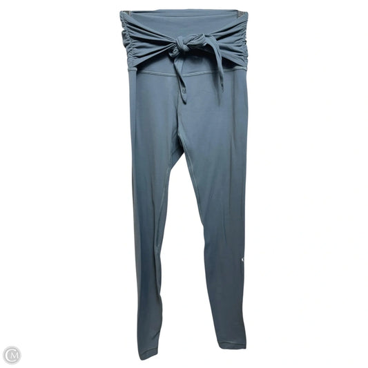 Align Wrap Waist Leggings By Lululemon In Blue Charcoal, Size: 4