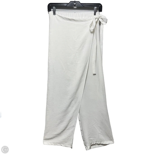 Skirt-Pants By Zara In White, Size: S