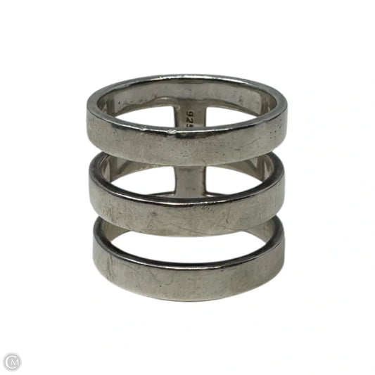 Spine Sterling Silver Ring By Silpada, Size: 8
