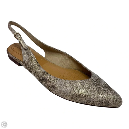 Jackey Slingback Flats By Corso Como In Gold, Size: 10