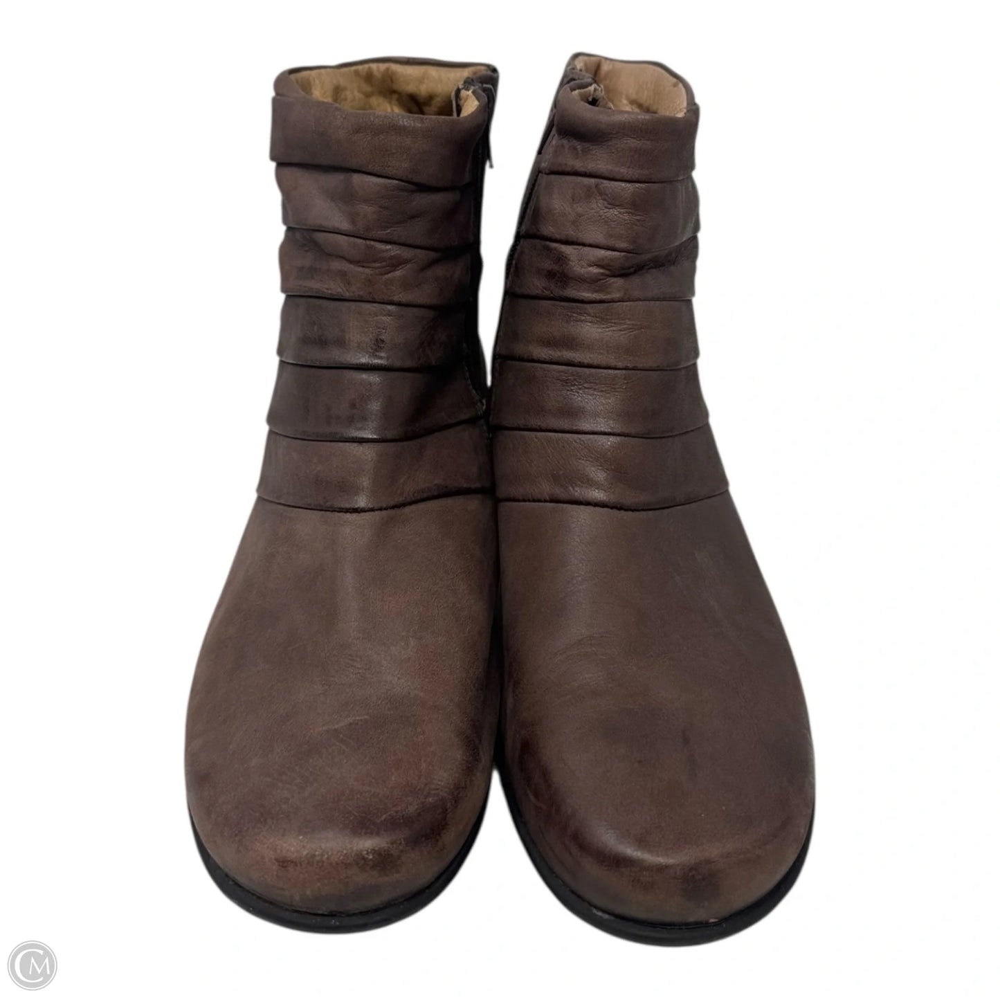 Legend Boots Ankle Heels By Naot In Brown, Size: 11