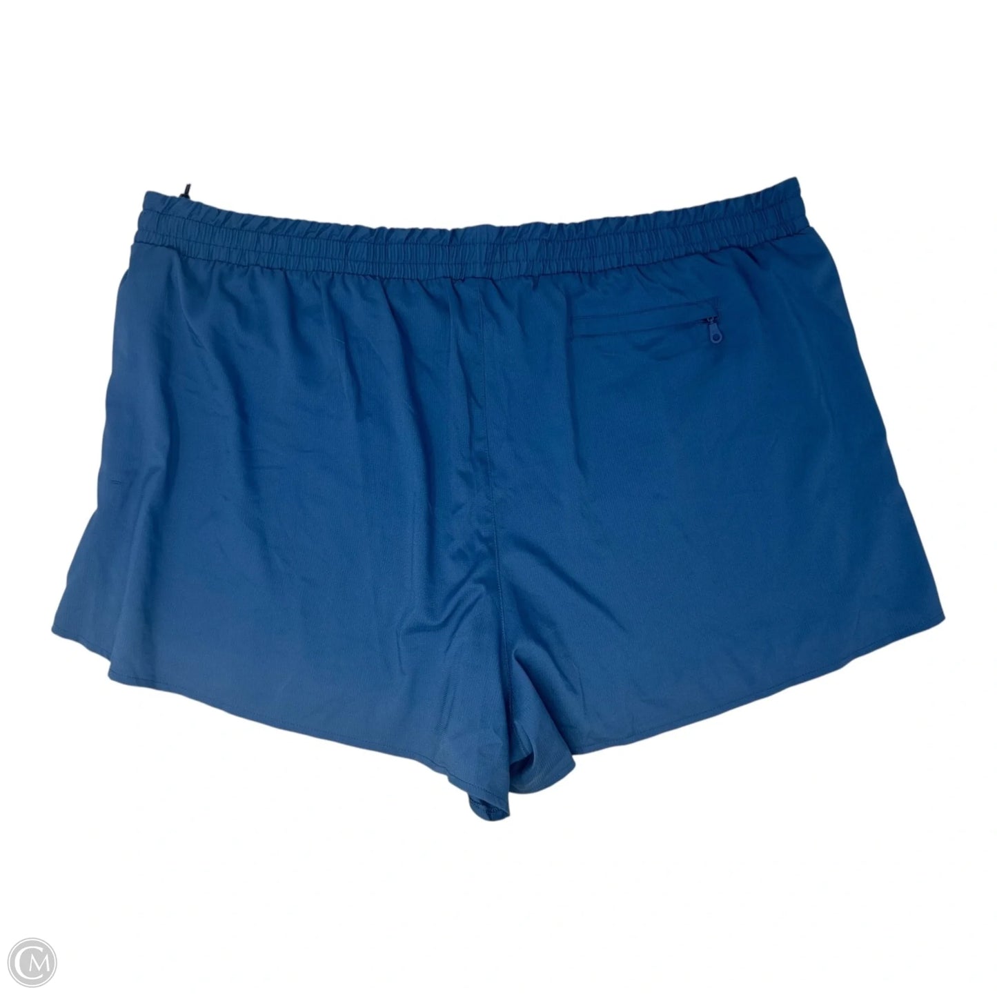 Athletic Shorts By girlfriend collective In Blue, Size: 3x