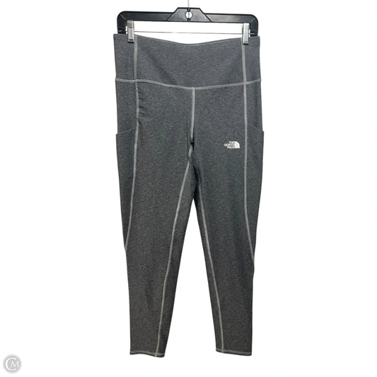Athletic Leggings By The North Face In Grey, Size: L