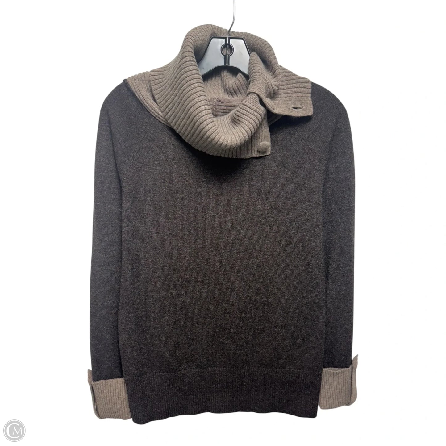 Wool Blend Sweater By Banana Republic In Brown, Size: S