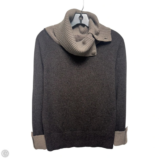 Wool Blend Sweater By Banana Republic In Brown, Size: S