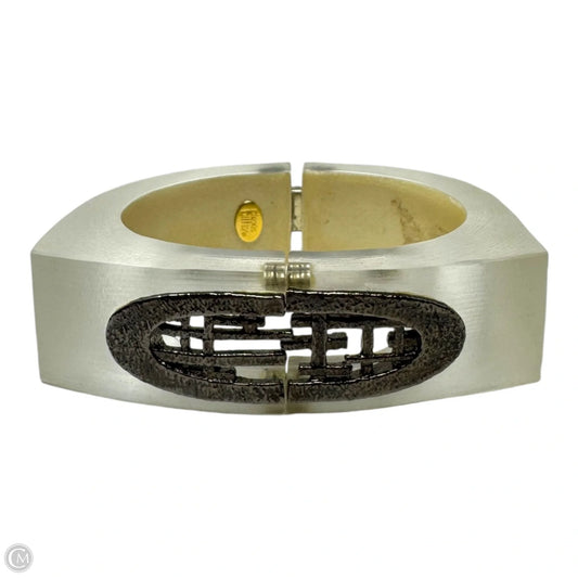 Lucite Hinged Bangle Bracelet By Alexis Bittar