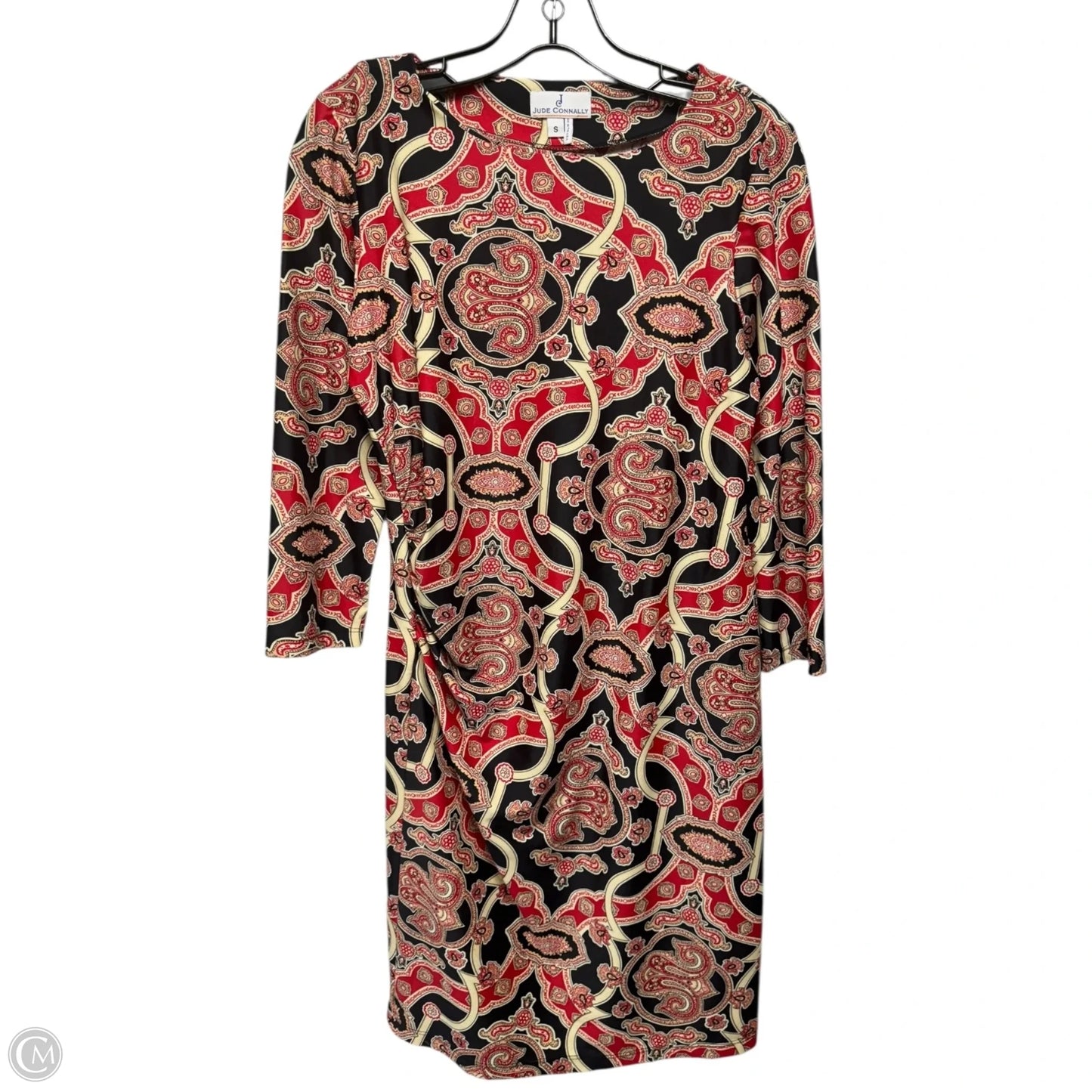 Shannon Architecture Dress By Jude Connally In Black & Red, Size: S