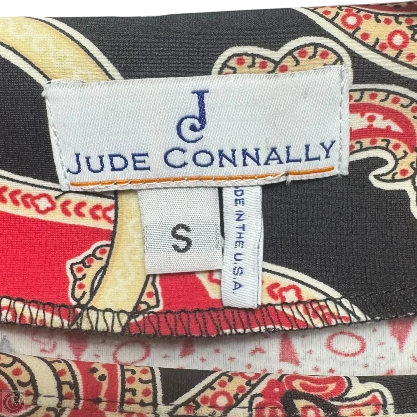 Shannon Architecture Dress By Jude Connally In Black & Red, Size: S