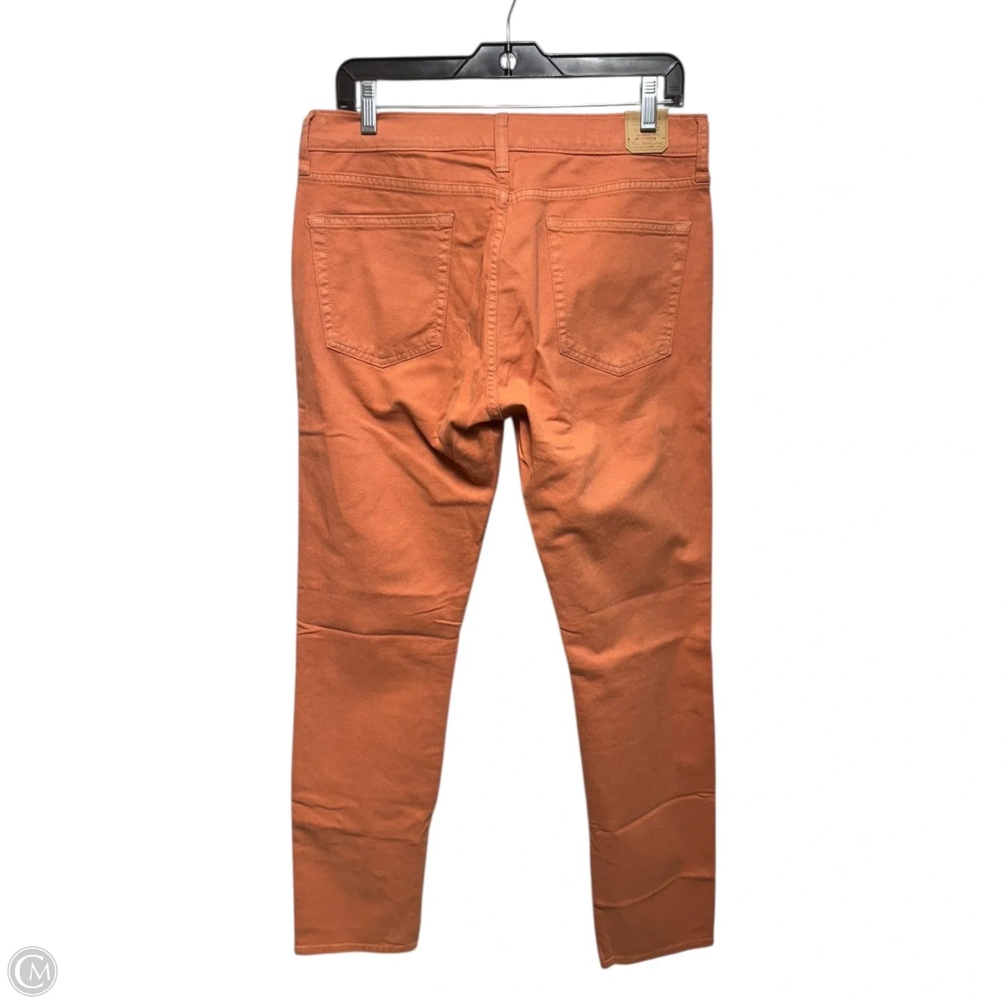 Jeans Skinny By J. Crew In Orange, Size: 12