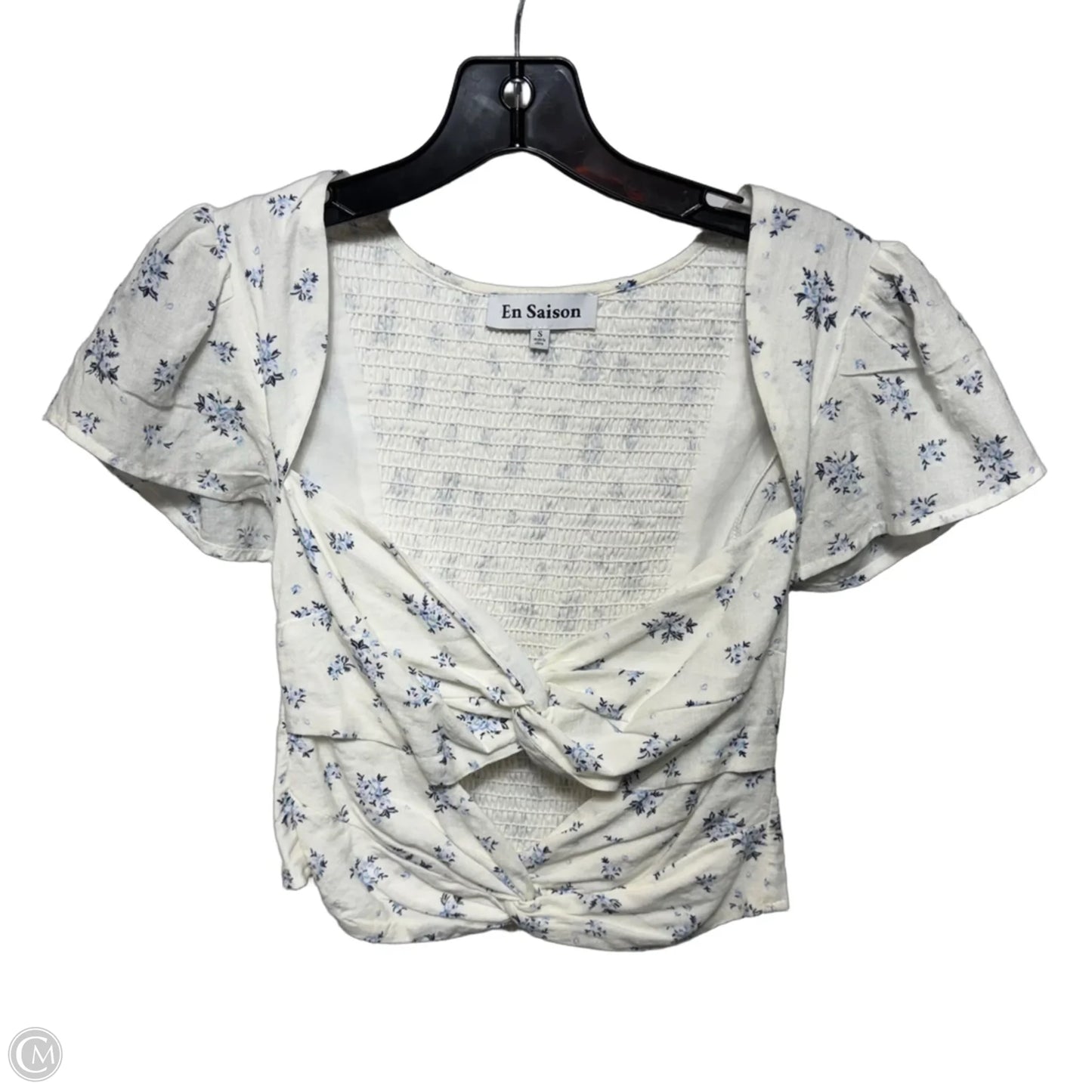 Top Sleeveless By En Saison In Floral Print, Size: S