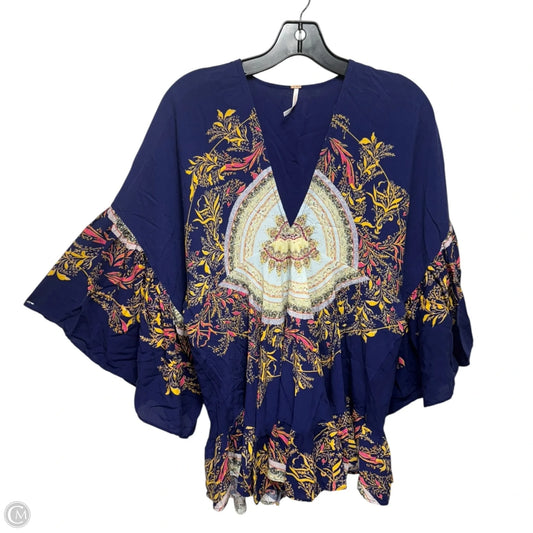 Top Long Sleeve By Free People In Multi-colored, Size: Xs