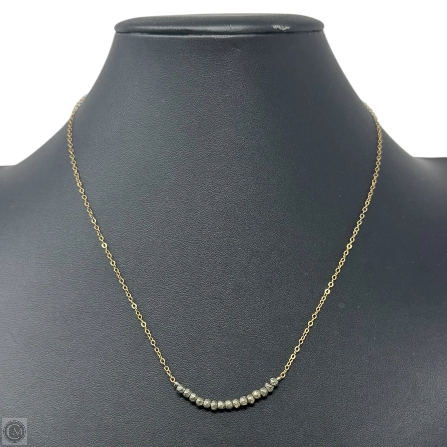 14K Gold Filled Mini Bead Chain Necklace