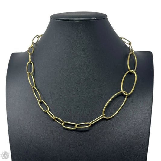 Asymmetrical Chain Necklace Statament