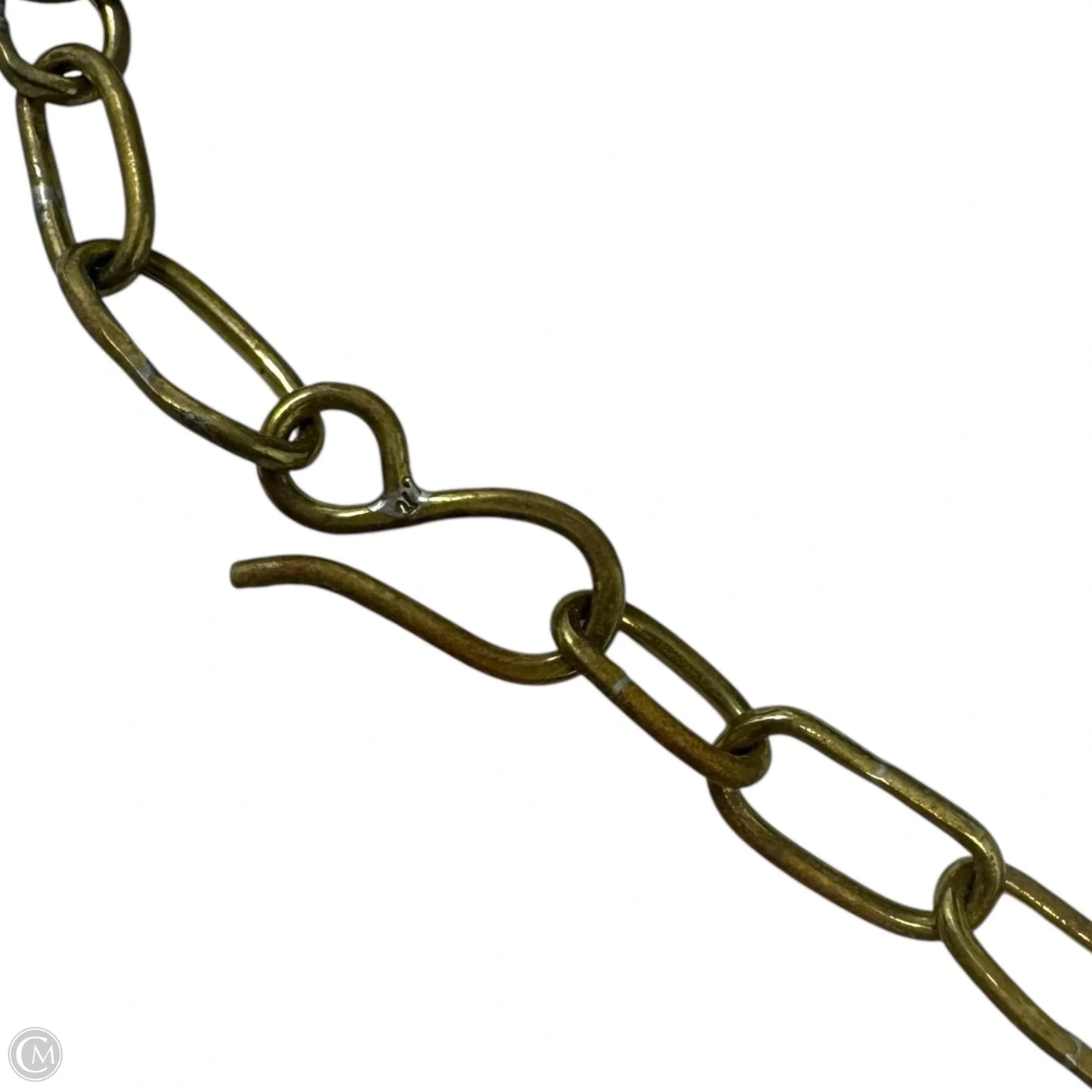 Asymmetrical Chain Necklace Statament