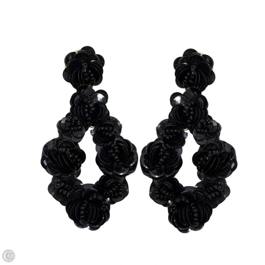 Leather Backed Sequin Petal Earrings By J. Crew