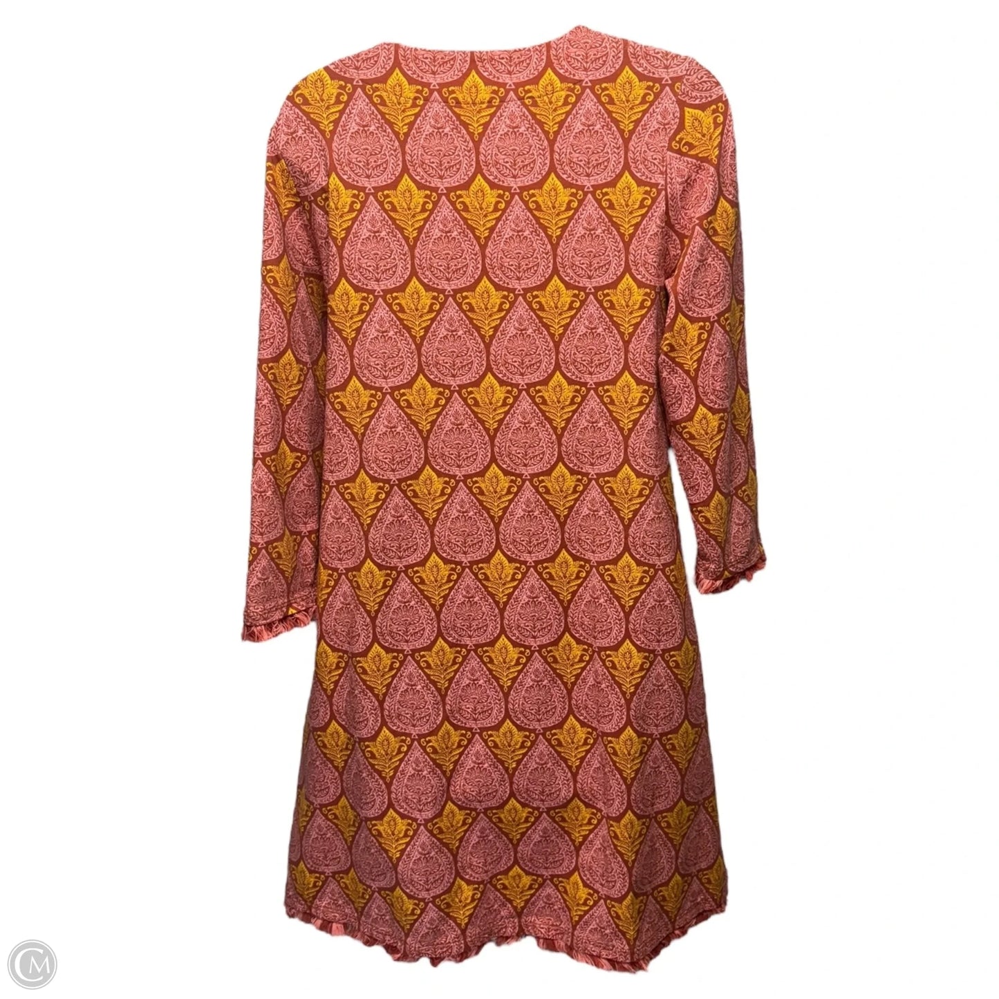 Island Fringe Dress By Spartina In Orange & Pink, Size: S