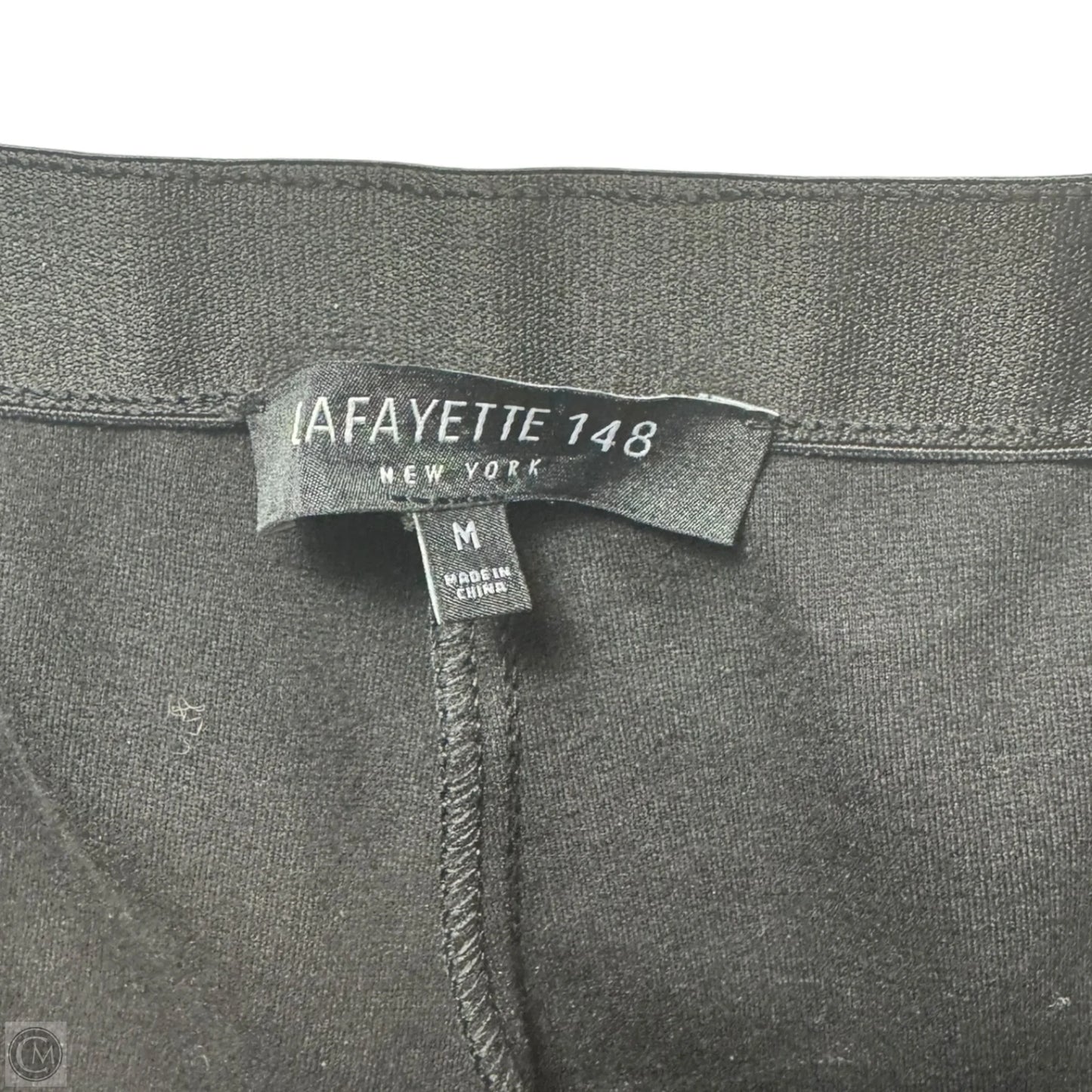 Pants Designer By Lafayette 148 In Black, Size: M