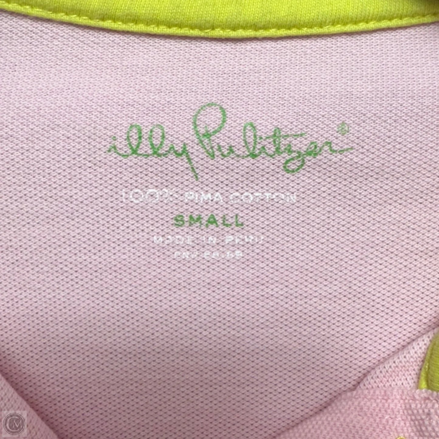 Top Long Sleeve Designer By Lilly Pulitzer In Pink, Size: S