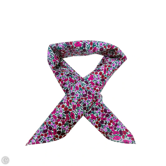 Scarf Square In Liberty Fabric - Tana Lawn (Petal and Bud Purple) By J. Crew