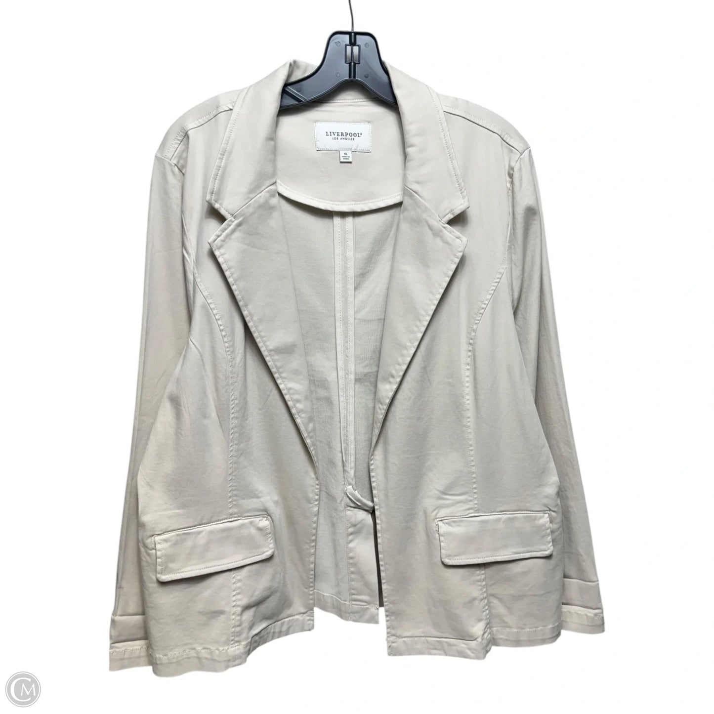 Blazer By Liverpool In Cream, Size: Xl