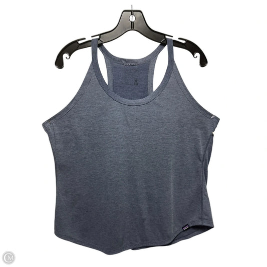 Athletic Tank Top By Patagonia In Blue, Size: Xl