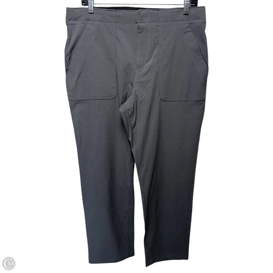 Horizon HR Crop Athletic Pants By Eddie Bauer In Grey, Size: 10