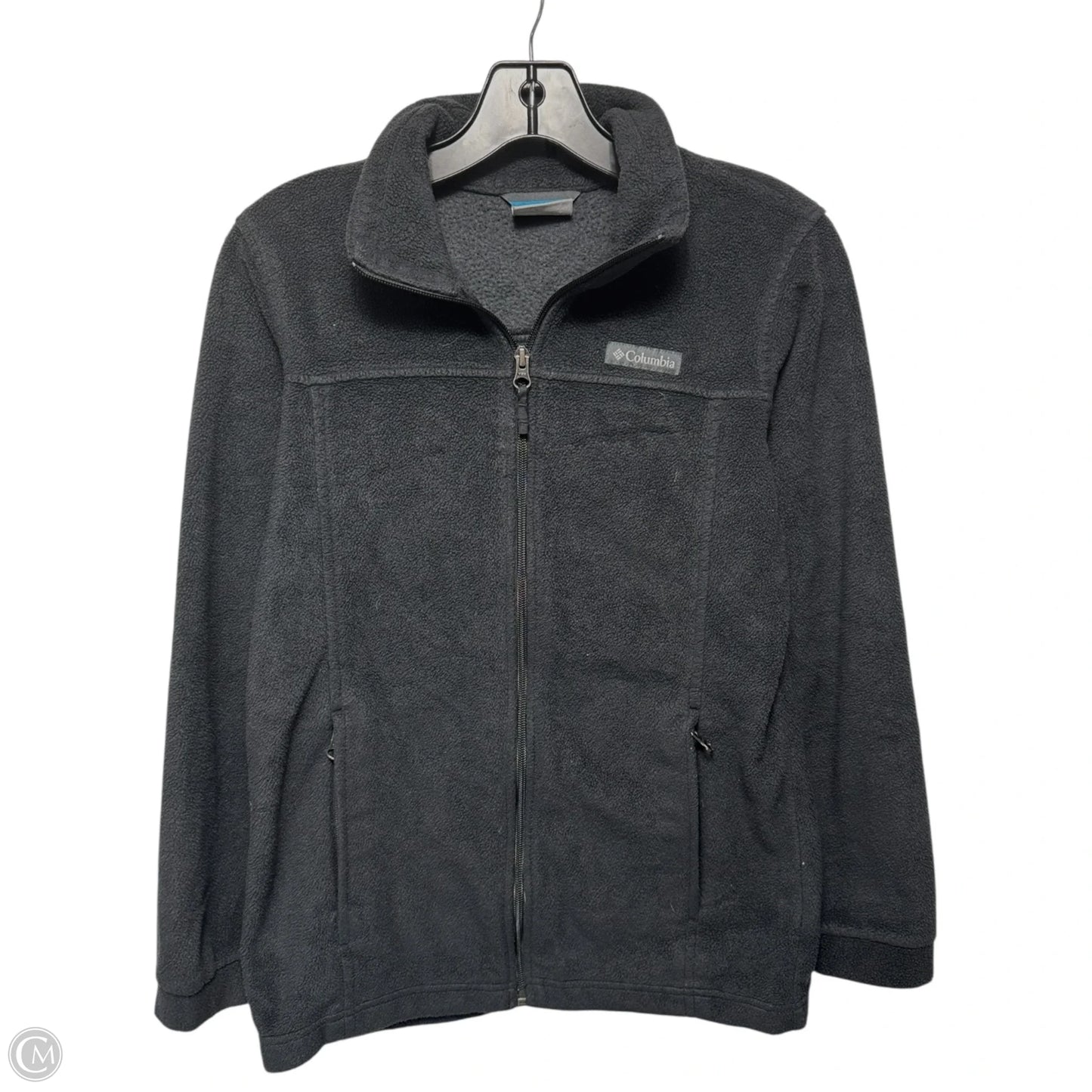Jacket Fleece By Columbia In Grey, Size: L