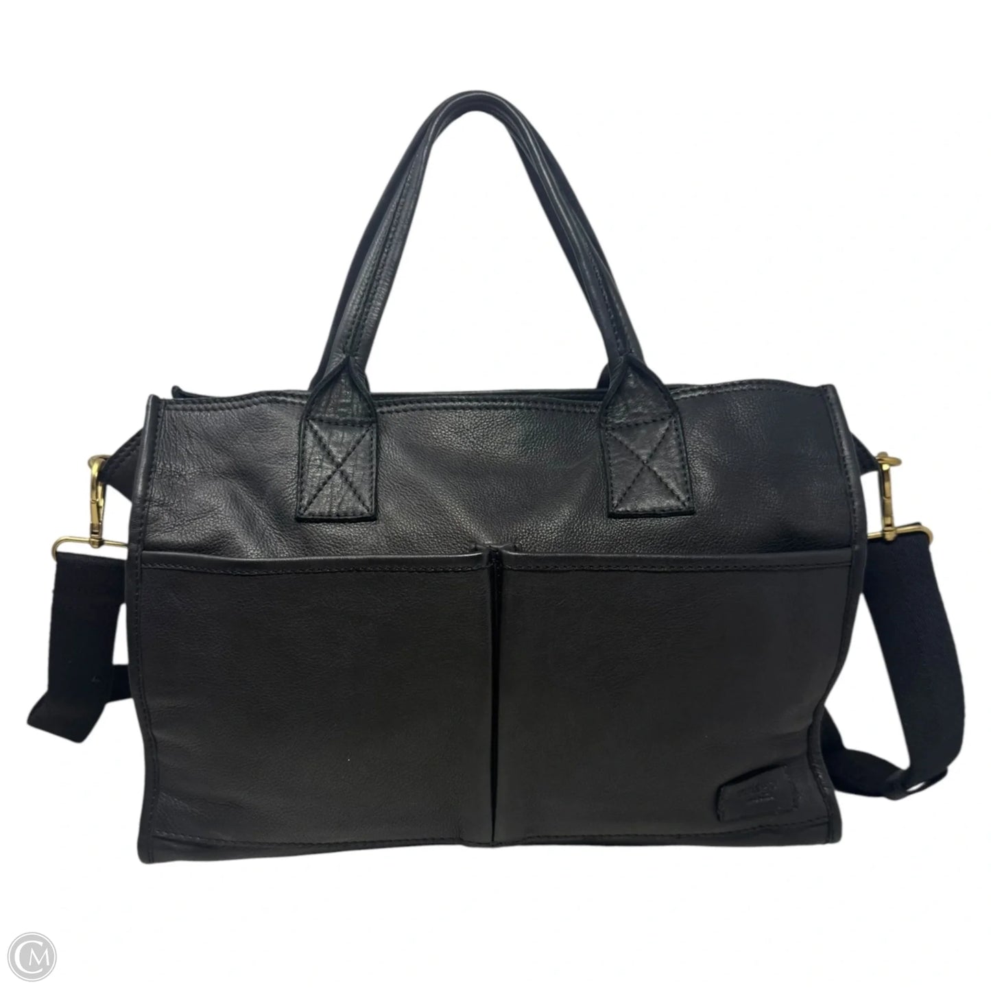 Bailey Satchel Handbag Leather By Margot, Size: Medium