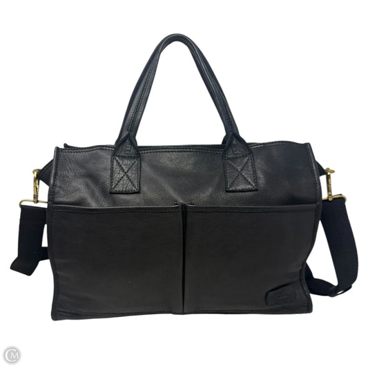 Bailey Satchel Handbag Leather By Margot, Size: Medium