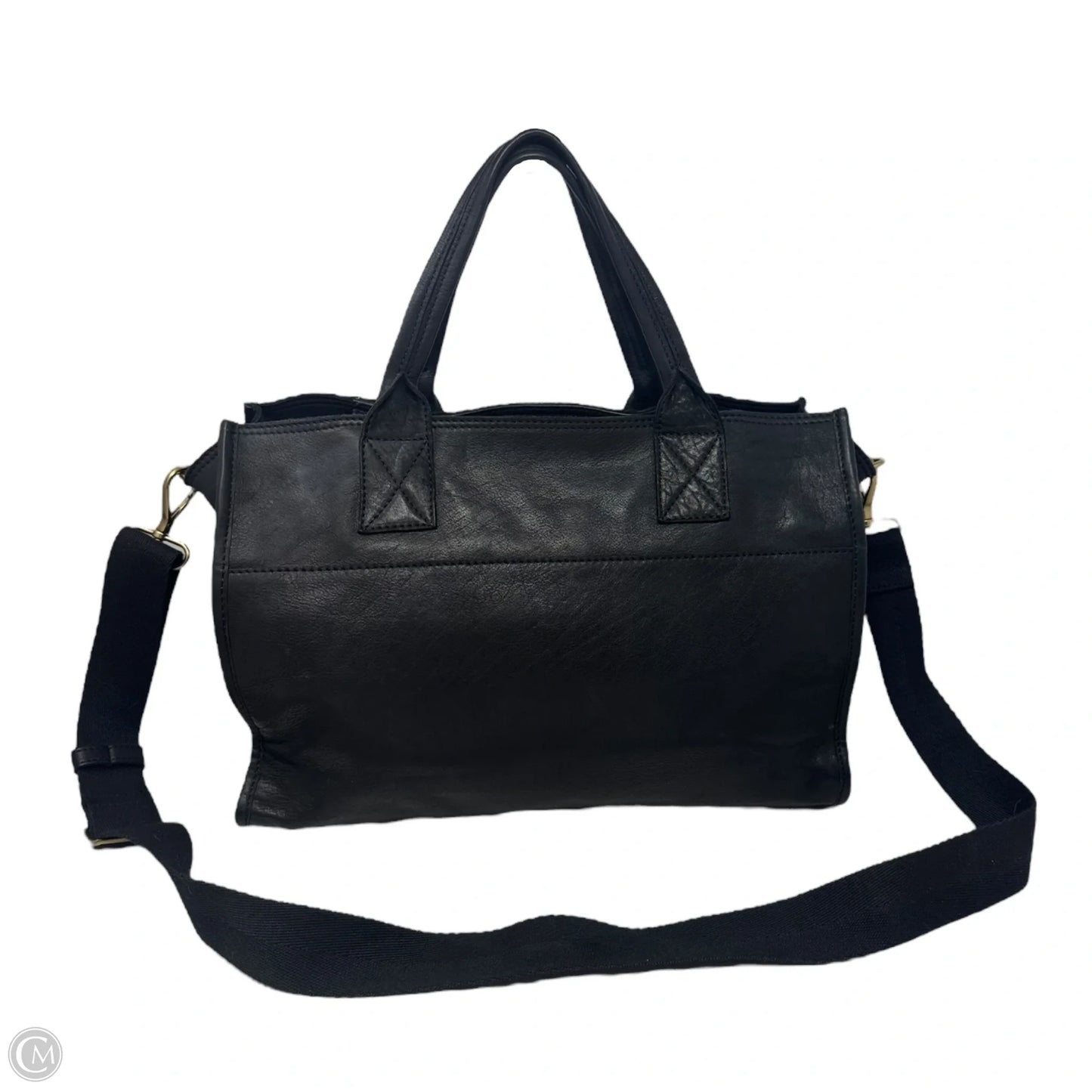 Bailey Satchel Handbag Leather By Margot, Size: Medium