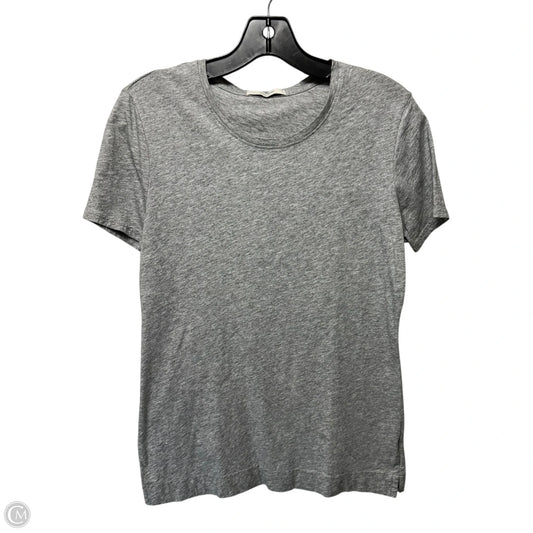 Top Short Sleeve By Adam Lippes In Grey, Size: M