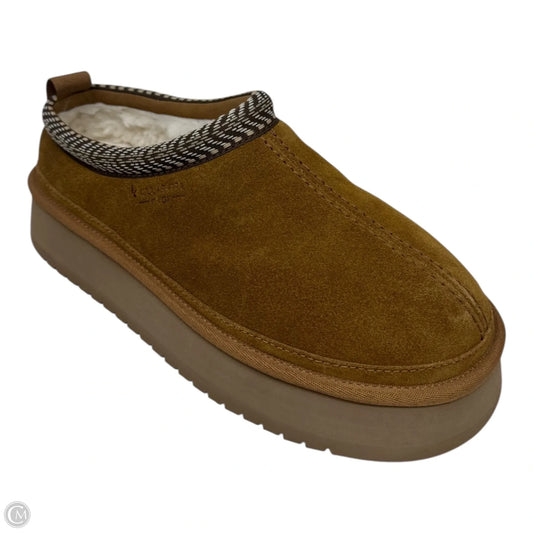 Shoes Heels Platform By Koolaburra By Ugg In Brown, Size: 10
