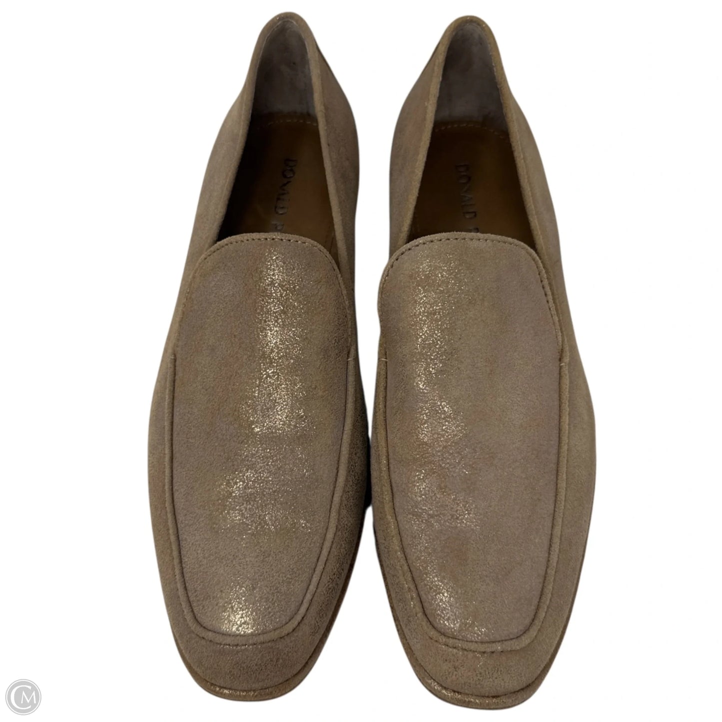 Tamryn Loafers By Donald Pliner In Light Bronze, Size: 8.5