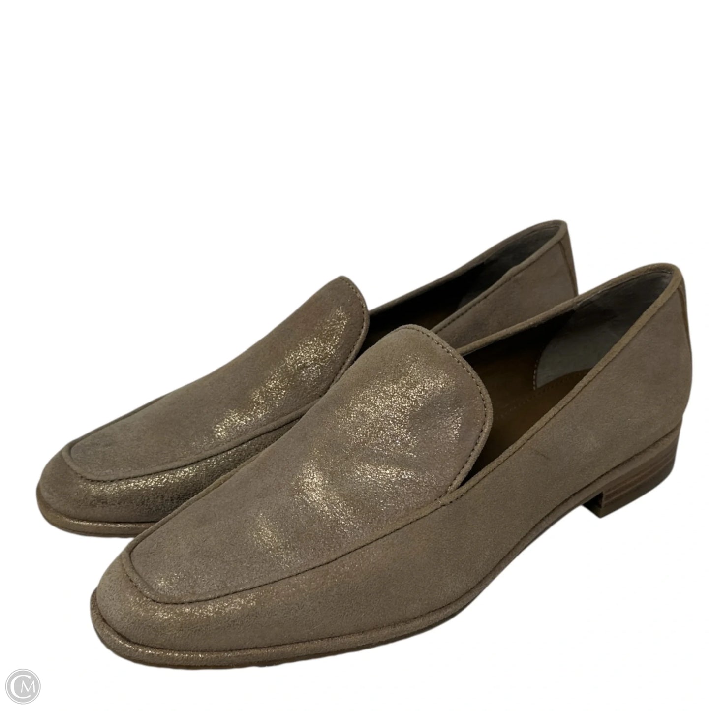 Tamryn Loafers By Donald Pliner In Light Bronze, Size: 8.5