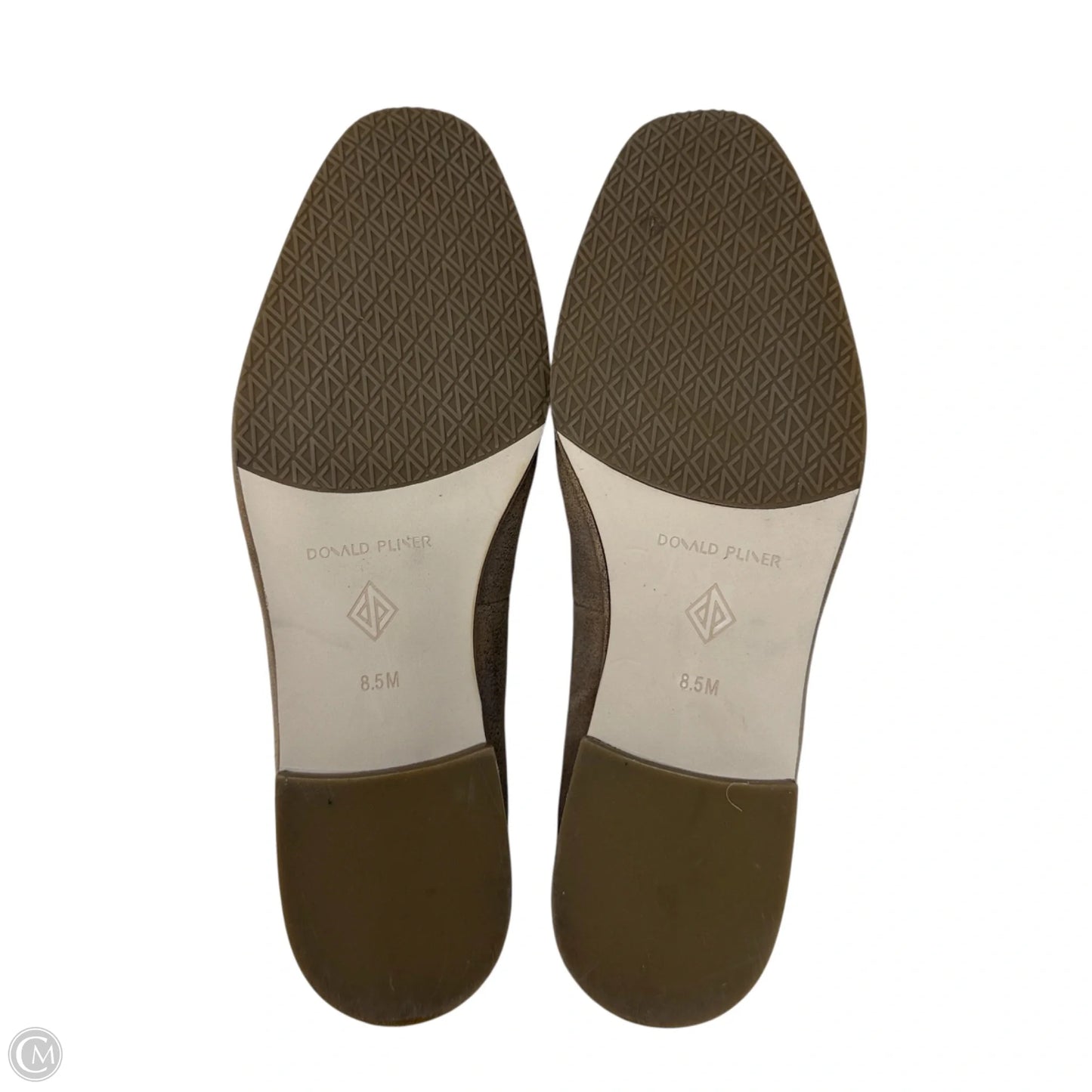 Tamryn Loafers By Donald Pliner In Light Bronze, Size: 8.5