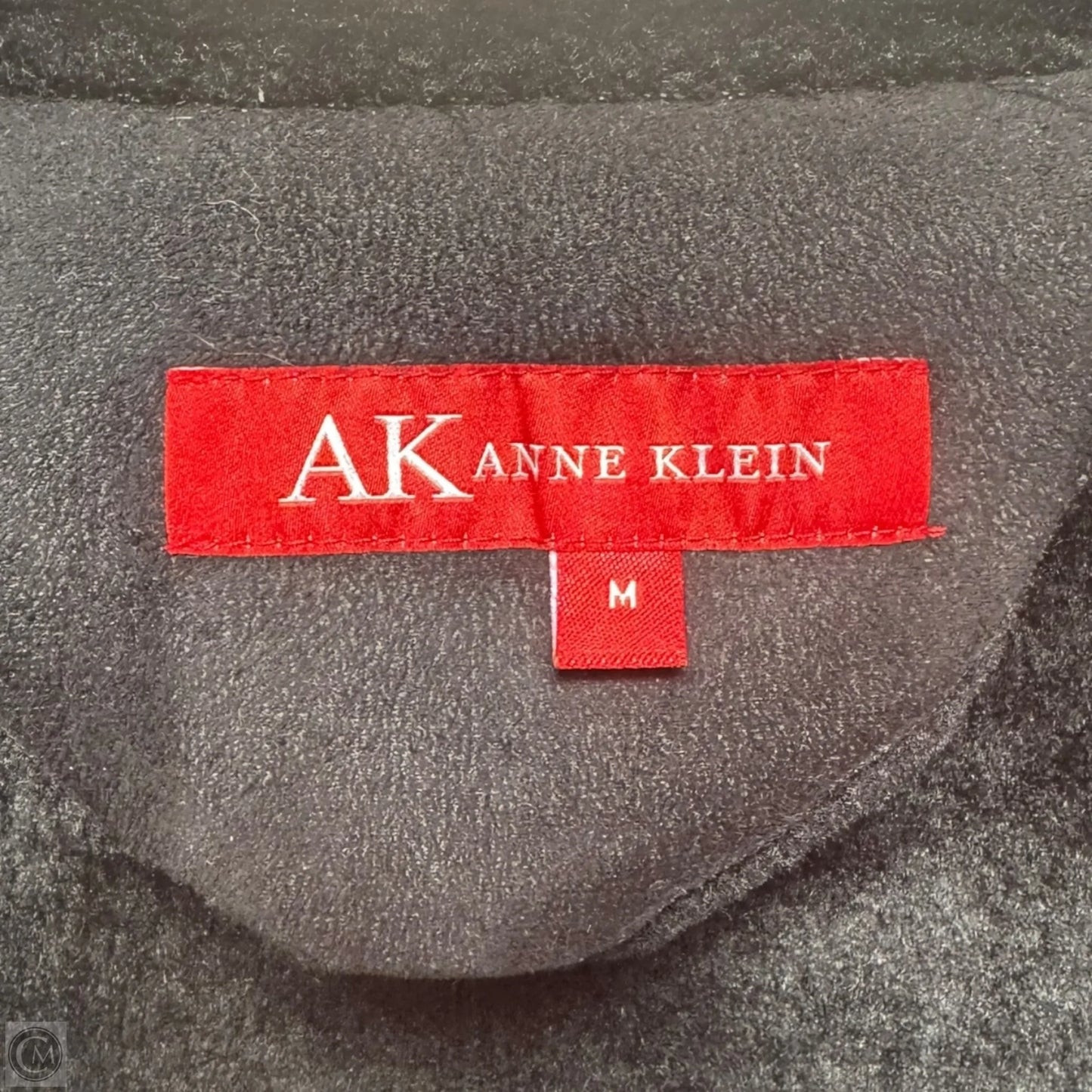 Coat Faux Fur & Sherpa By Anne Klein In Black, Size: M