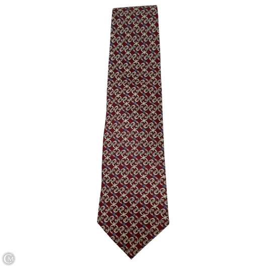 Silk Neck Tie Luxury Designer Tag By Burberry