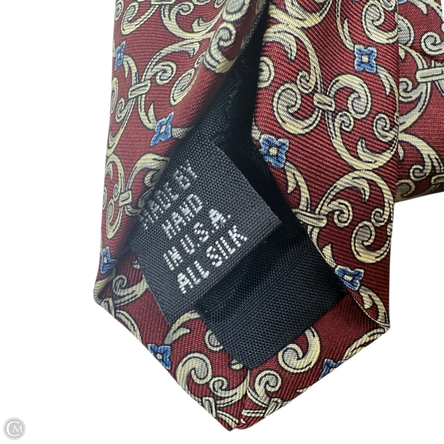 Silk Neck Tie Luxury Designer Tag By Burberry