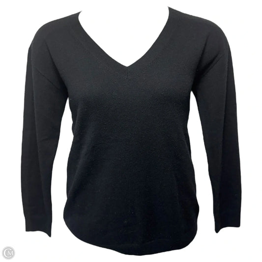 Sweater Cashmere By Talbots In Black, Size: M