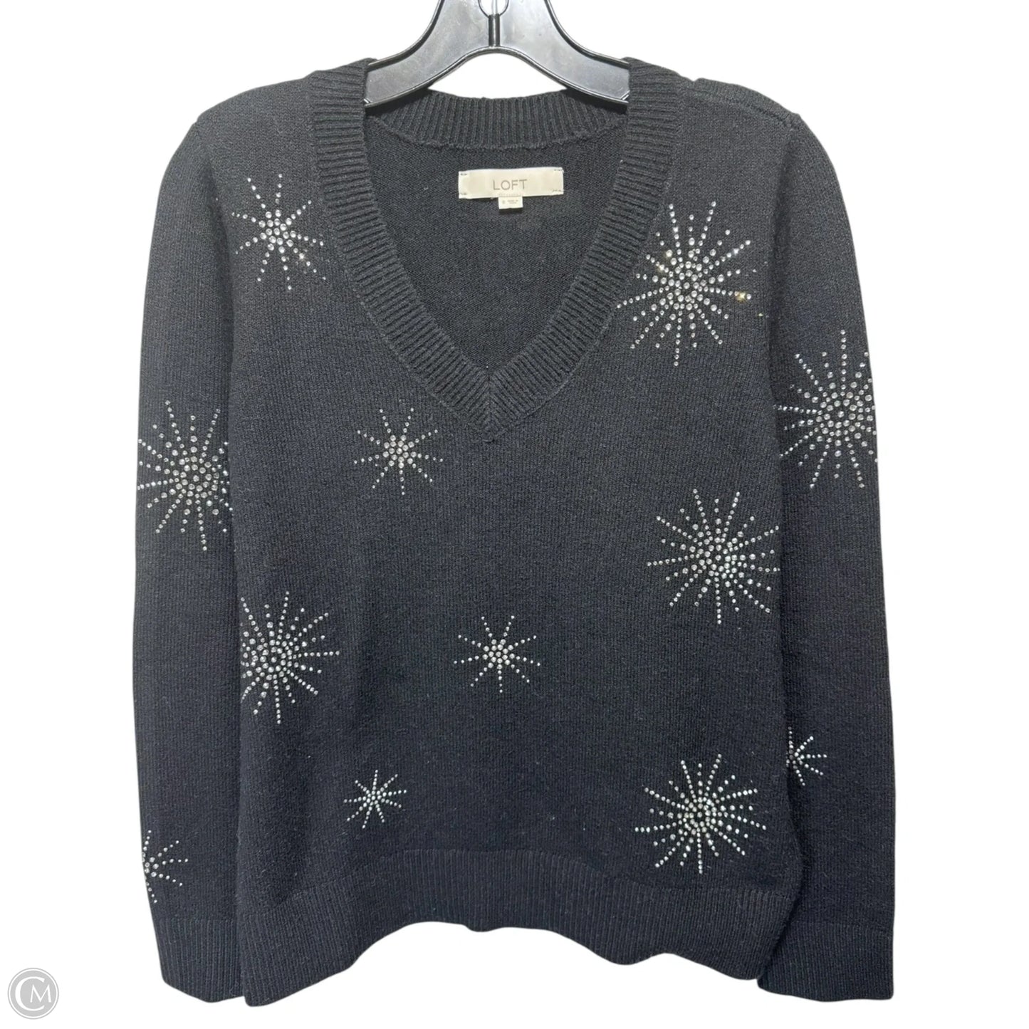 Sweater By Loft In Black, Size: S