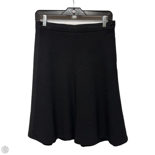 Skirt Midi By Ungaro In Black, Size: 12