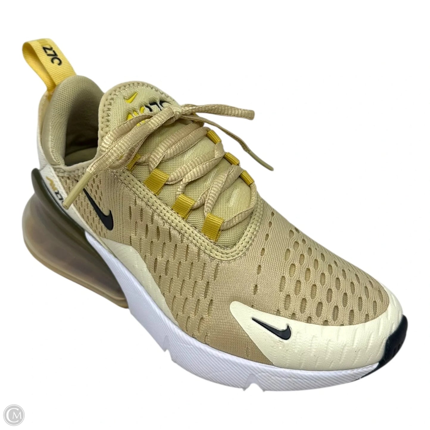 Air Max 270 Shoes Athletic By Nike In Yellow, Size: 5