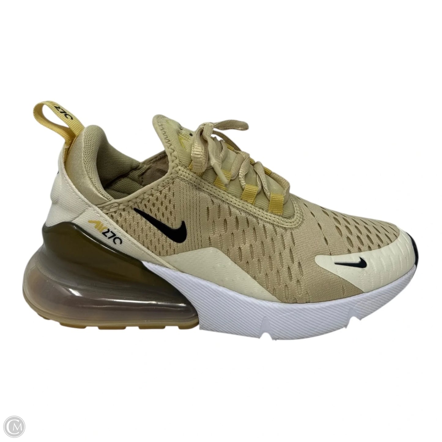 Air Max 270 Shoes Athletic By Nike In Yellow, Size: 5