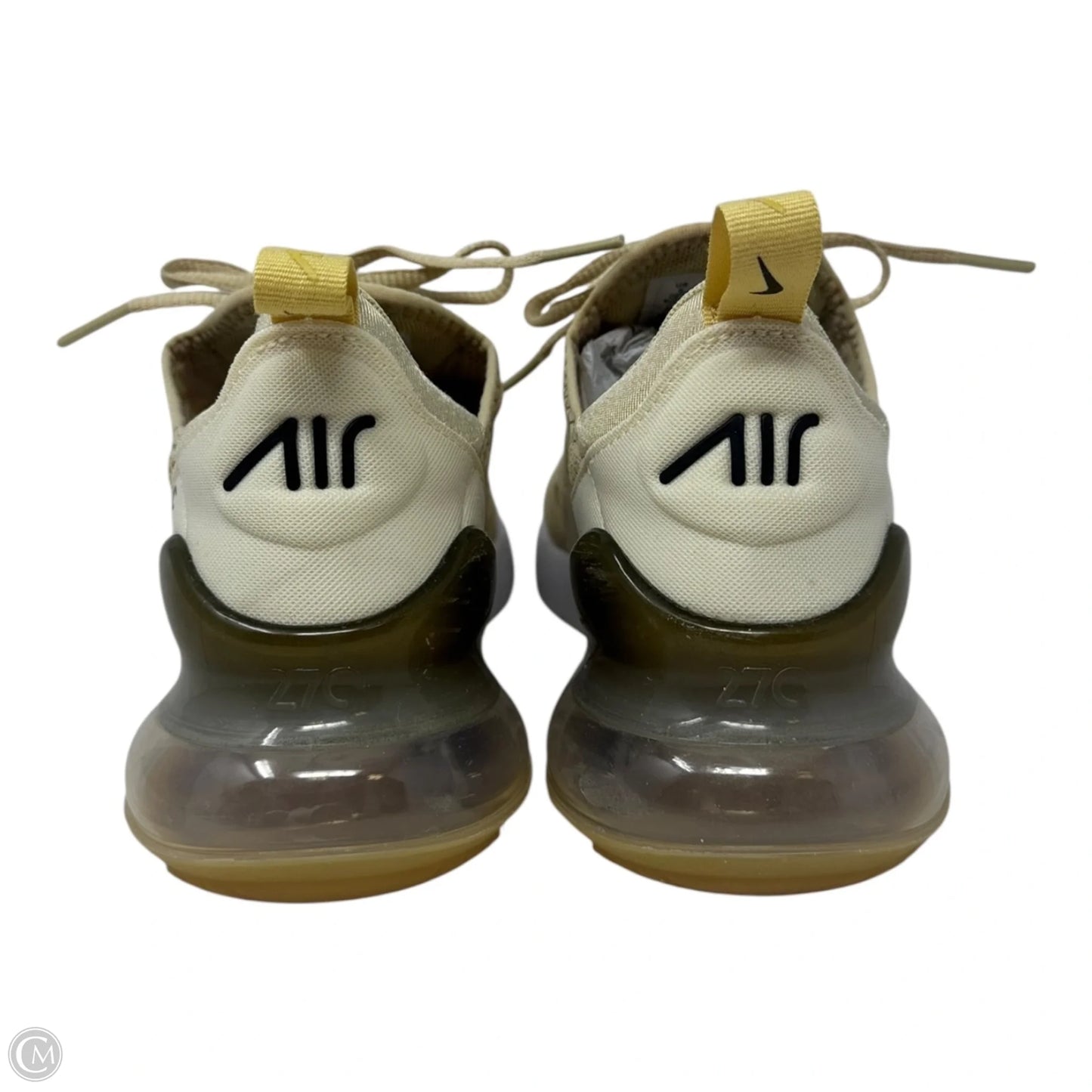 Air Max 270 Shoes Athletic By Nike In Yellow, Size: 5